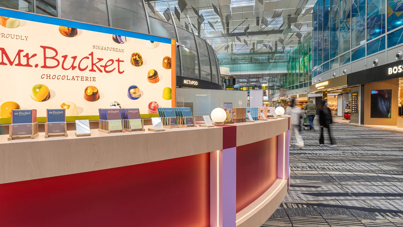 Mr. Bucket Chocolaterie, Changi Airport Terminal 3, Singapore